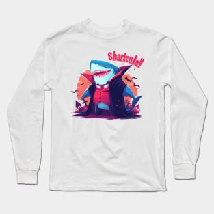 sharkcula Long Sleeve T-Shirt